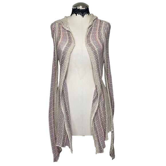 VTG Y2K Oneill Flowy Fairy Hooded Cardigan - Picture 1 of 12